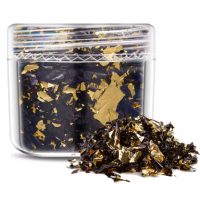 Decorațiuni de scrapbooking din folie metalică - Aur bronz, JB04