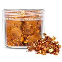 Decorațiuni de scrapbooking din folie metalică - Portocalie, JB22