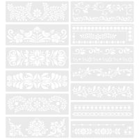 Set de șabloane pentru scrapbooking - Pe margini, 13 bucăți