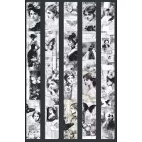 Scrapbooking Vintage bandă adezivă - Femei 01, 2 metri