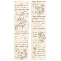 Scrapbooking Vintage bandă adezivă - Text, 05