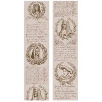 Scrapbooking Vintage bandă adezivă - Text, 07