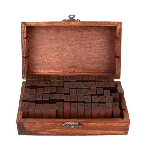 Foto - Ștampile de scrapbooking literale și numerice - Stil standard, 1 pachet