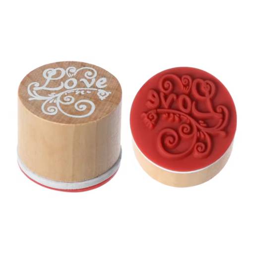 Foto - Răzuitor vintage rotund pentru scrapbooking cu inscripția - Dragoste