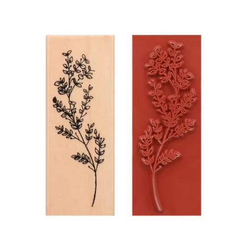 Foto - Răzuitor dreptunghiular vintage cu flori - Stil 02