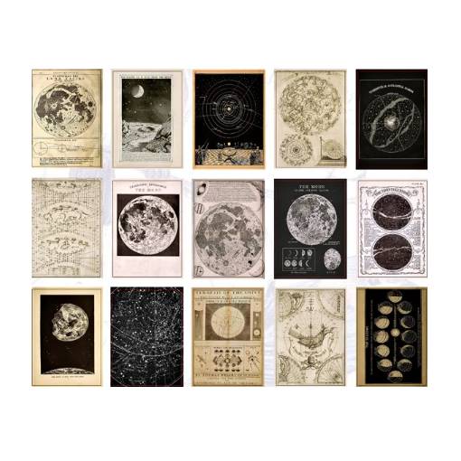 Foto - Hârtie decorativă pentru scrapbooking în bloc - Tip D, 60 bucăți