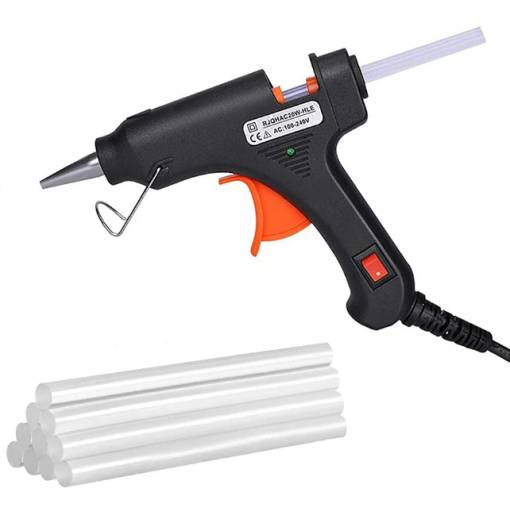 Foto - Pistol de lipit cu stick-uri de lipit - 20W