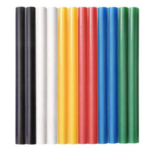 Foto - Stick-uri de lipit de rezervă pentru pistolul de lipit - Mix de culori, 20 bucăți