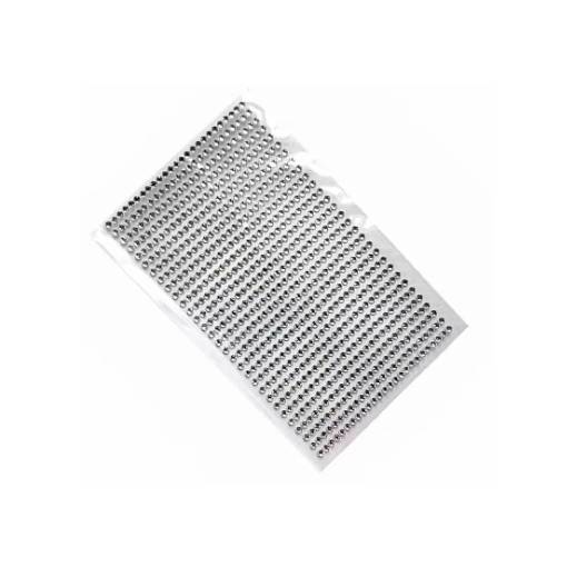 Foto - Bilați acrilici de scrapbooking - 750 biluțe, argintii