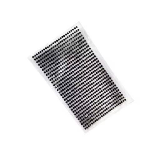 Foto - Abțibilduri acrilice Scrapbooking - 750 pietre, negre