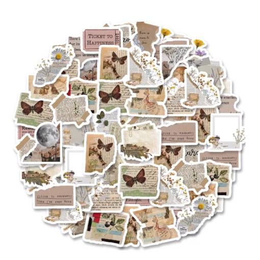 Foto - Autocolante pentru scrapbook - Motive de note, 46 bucăți