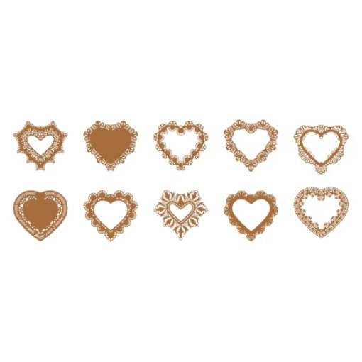 Foto - Hârtie decorativă pentru scrapbooking - 10 bucăți, model G