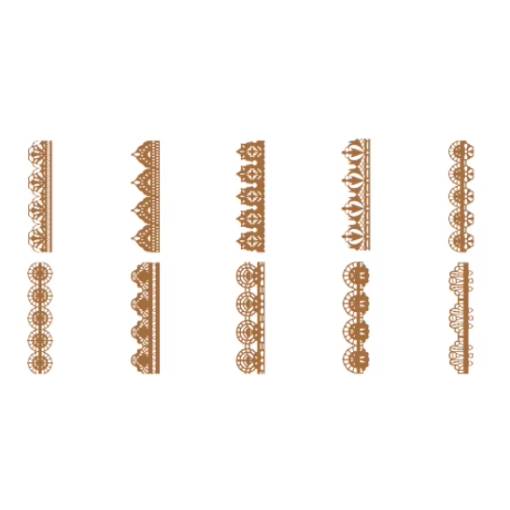 Foto - Hârtie decorativă pentru scrapbooking - 10 bucăți, model H