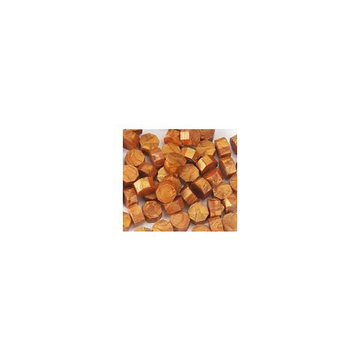 Foto - Ceară de sigilare cu perle pentru scrapbooking - Aurie Închisă D6, 100 bucăți