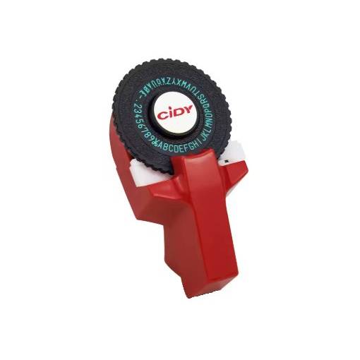 Foto - Decupator de ștampile pentru scrapbooking cu accesorii - Roșu, trei benzi