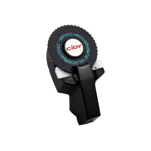 Foto - Decupator de ștampile pentru scrapbooking cu accesorii - Negru, trei benzi argintie, aurie și neagră