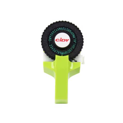 Foto - Răzătoare de ștampile pentru scrapbooking cu accesorii - Verde, două benzi