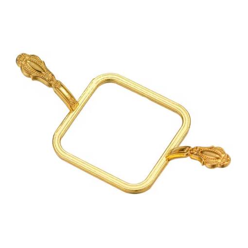 Foto - Formă de scrapbooking pentru ceară - Aurie, model D