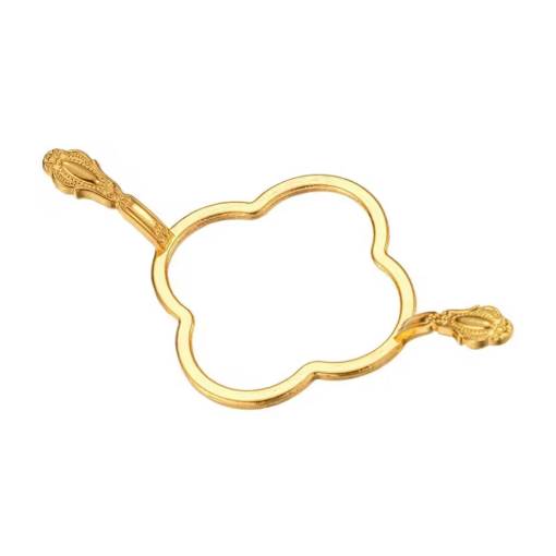 Foto - Formă de scrapbooking pentru ceară - Aurie, model F