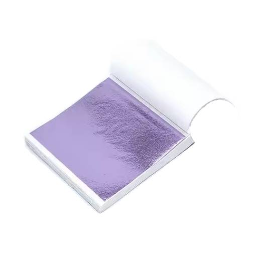 Foto - Foaie de scrapbook - 100 bucăți, mov deschis