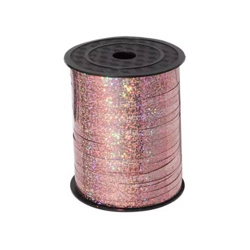 Foto - Scrapbooking panglică strălucitoare subțire - Roz, 460 metri