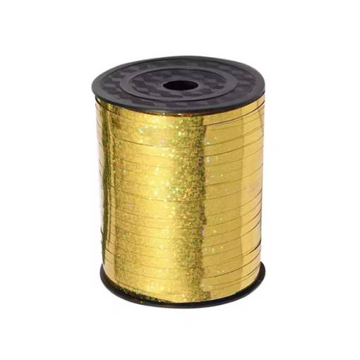 Foto - Scrapbooking bandă subțire strălucitoare - Aurie, 460 metri
