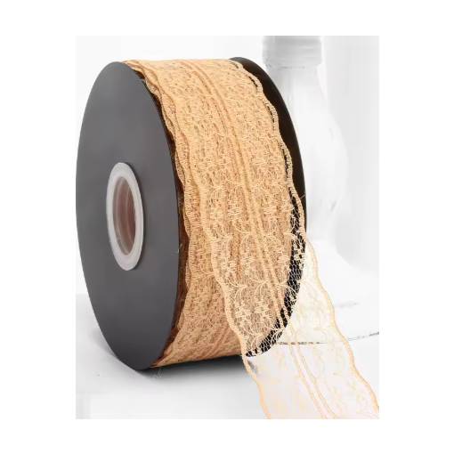 Foto - Scrapbooking dantelă - Portocalie, 45 metri