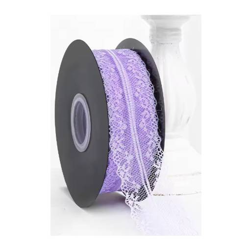 Foto - Scrapbooking dantelă - Violet deschis, 45 metri
