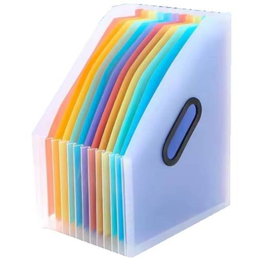 Foto - Organizer plastic scrapbooking - Transparent