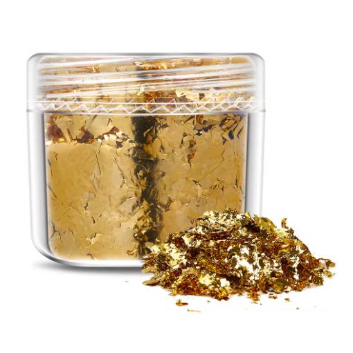 Foto - Decorațiuni de scrapbooking din folie metalică - Aurie, JB20