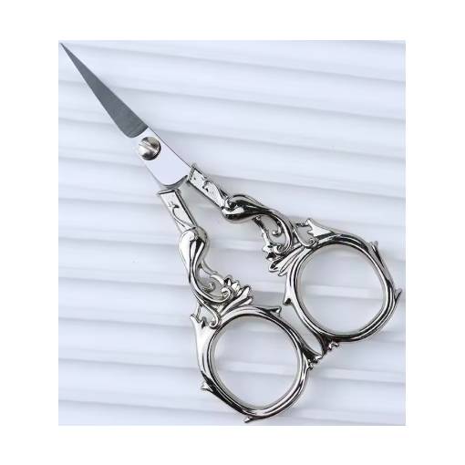 Foto - Scrapbooking unelte metalice cu fenix - Argintiu