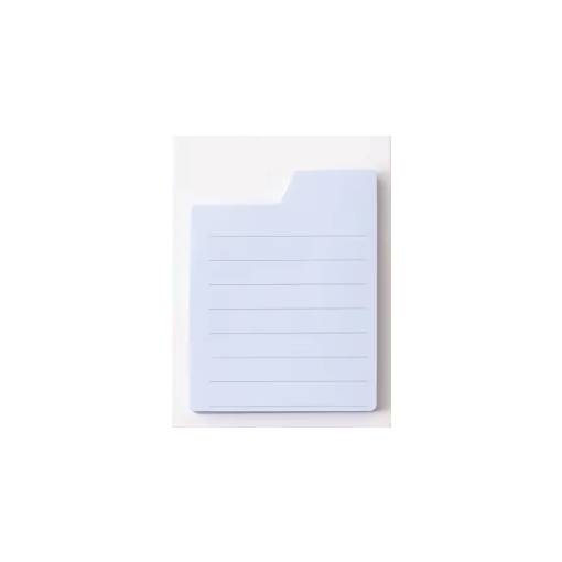 Foto - Bloc de notițe autocolant pentru scrapbooking - 60 de pagini, cu linii